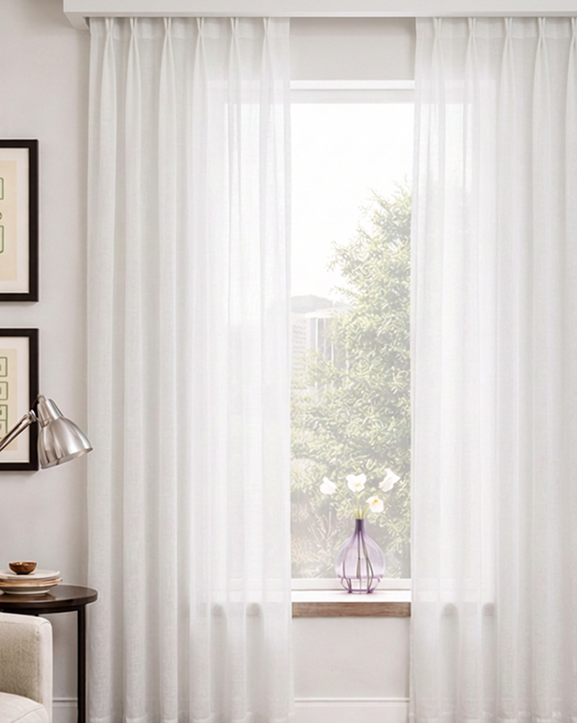 Cortina Liviana Gasa de Algodón