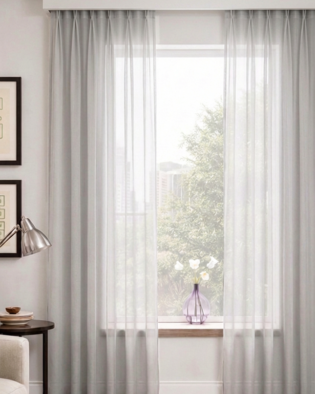 Cortina Liviana Voile Liso